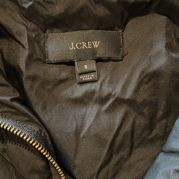 J Crew Excursion Down Vest size small Black - Picture 7 of 12